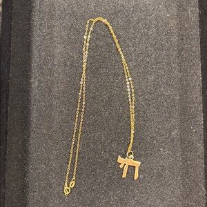 Gold Pendant Necklace